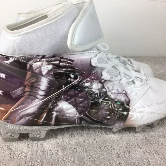 Adidas Adizero 5-Star 5.0 UNCAGED Football Cleats Knight ART. AQ7825 SIZE 16,NEW - Picture 7 of 16